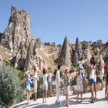 Kapadokya’da yerli turist tatili değil, seçimi seçti